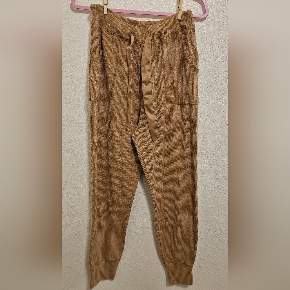 Abercrombie & Fitch Sleepwear Pants in Tan